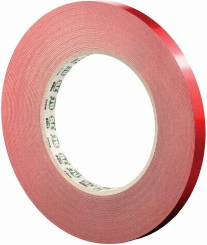 Boll Boll Doppelseitiges Klebeband Graue 10m x 9mm