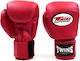 Twins Special Boxing Gloves from Synthetic Leather for Competition Red