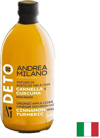 Ungefilterter Apfelweinessig Zimt Kurkuma Bio-Produkt 500 Ml