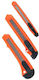 Carpoint Carpoint Schneidemesser Set mit Kunststoffkörper Orange