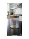 SteweHome Βάζο Δημητριακών με Καπάκι Γυάλινο 600ml