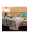 Tessitura Toscana Telerie Τραπεζομάντηλο Βαμβακερό Tablecloth Camastra Πορτοκαλί 170x360εκ.