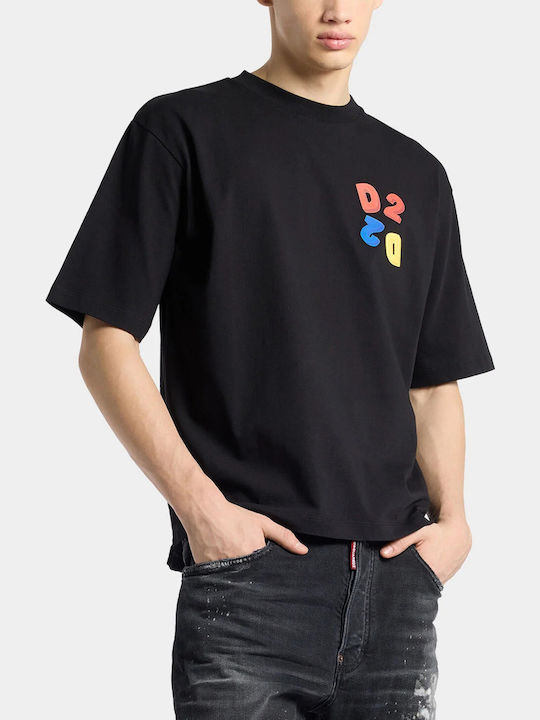 Dsquared2 Kurzarm T-Shirt Schwarz