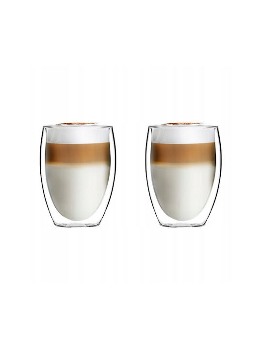 Vialli Design Σετ Ποτήρια από Γυαλί 360ml 2τμχ