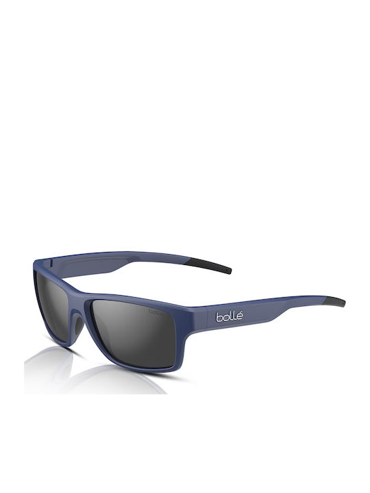 Bolle 135 Unisex Sonnenbrillen mit Blauem Rahme...