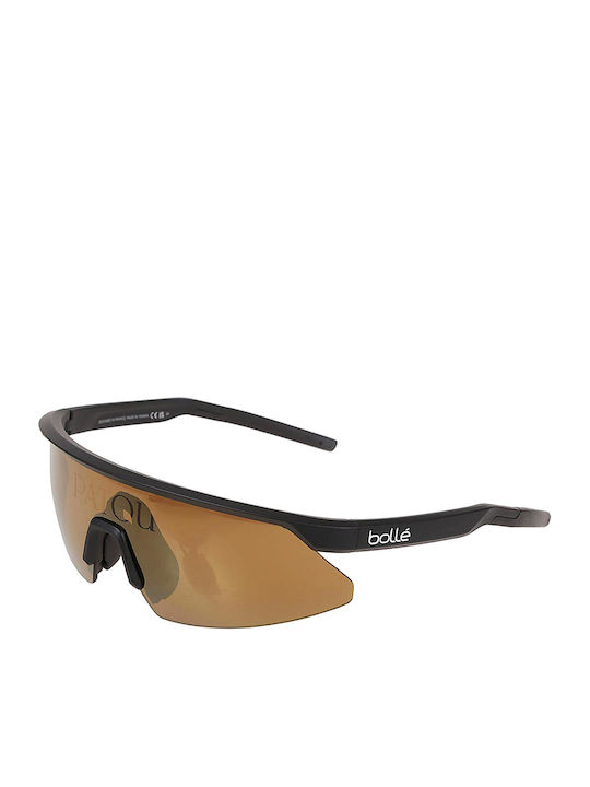 Bolle 135 Unisex Γυαλιά Ηλίου με Μαύρο Σκελετό ...