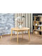 Houston 2147 Round Dining Table Extendable Wooden Oak 76x76cm