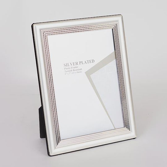 756 Metallic Photo Frame With Silver Frame