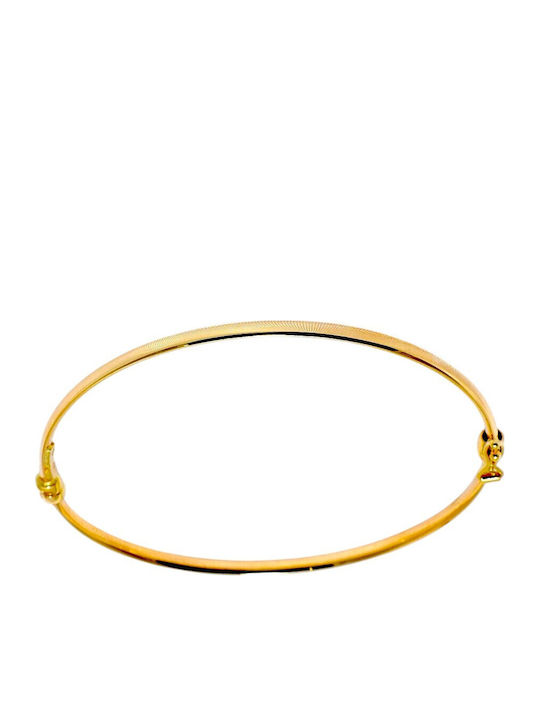 Gatsa Women's Handcuff Bracelet Made of 14K Gold