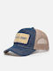 Fancy A Drink Denim Kappen Mit Metallischem Patch