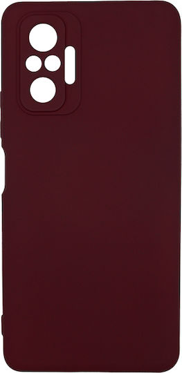 Θήκη Xiaomi Redmi Note 10 Pro / 10 Pro Max Silky And Soft Touch Μπορντό Σκούρο Με Προστασία Κάμερας