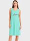 Cherry Summer Women's Nightgown Menta