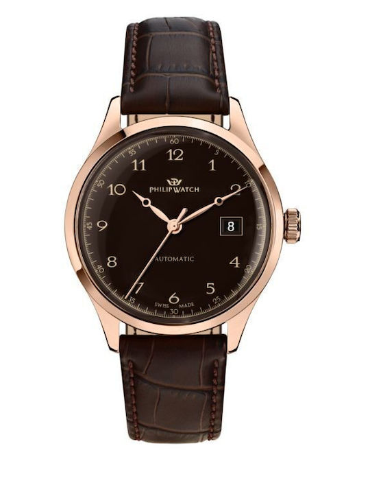 Philip Watch Ceas bărbătesc 40mm cu baterie și ...