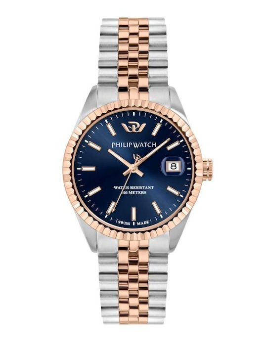 Philip Watch Caribe Men's Watch 39mm Battery Pi...