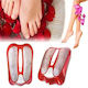 New System Foot Massager Infrared Waves Electromagnetic Foot Massage + Electrotherapy Pads + Buttocks Waist Training Electronic Belt