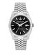 Men's Watch 41mm Battery with Silver Stainless Steel Bracelet