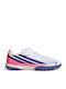 F50 Hyperfast Club TF Παιδικά Ποδοσφαιρικά Παπούτσια με Σχάρα Λευκά