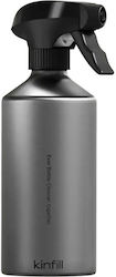 Reusable Aluminum Spray Container Kinfill Charcoal 500 Ml