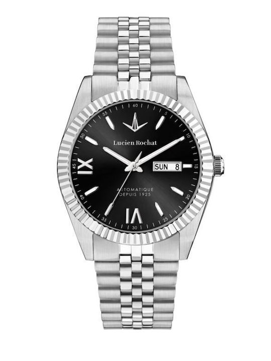Men's Watch 41mm Battery with Silver Stainless Steel Bracelet