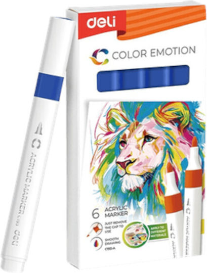 Deli Marker acrilic Blue