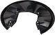 Brake Disc Protector Audi A6 C6 04 Rear Left Avant 4f0615611