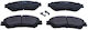 Front Brake Pads Suzuki Grand Vitara 15 SX4 13 ADK84241