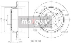 Δίσκος Φρένων Πίσω Honda Civic 91 94 Rover 200 400 24 45 8710410 Δίσκος Φρένων Πίσω Honda Civic 91 94 Rover 200 400 24 45 8710410