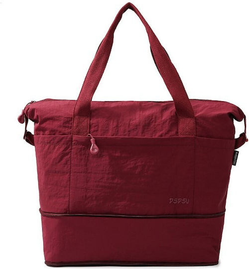 Sack Voyage 25lt Burgundy Fabric M48xW10xH30cm RZ-G426-Winered