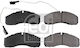 Plăcuțe de Frână Nissan Cabstar 2006 34.110 Dci 2.5 2007
