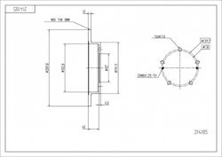 Δίσκος Φρένου Εμπρός Vitara 1.6 X-90 1.6 96 55211-60a00