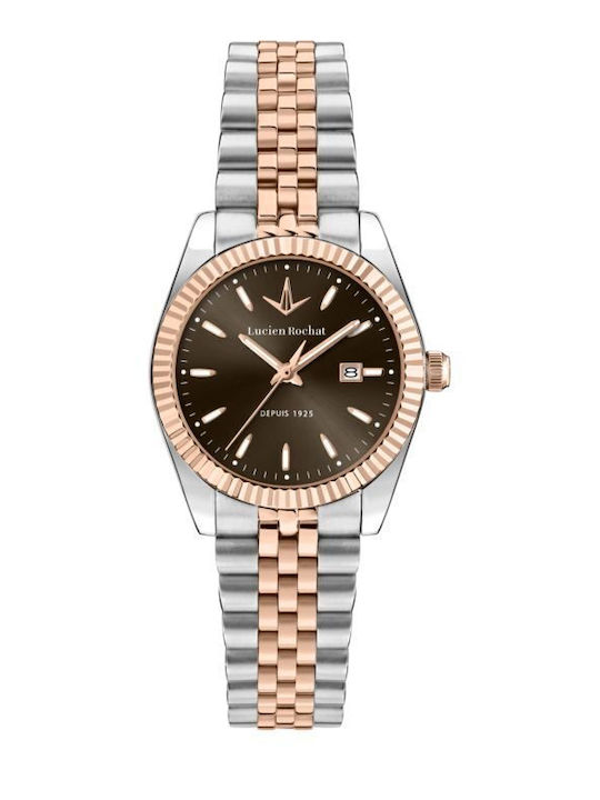 Lucien Rochat Womens Watch 31mm Battery With Silver Metal Bracelet
