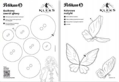 Bloc Creativ A4 10 Foi + 2 Tutoriale Kleks Pagini Groase Pelikan