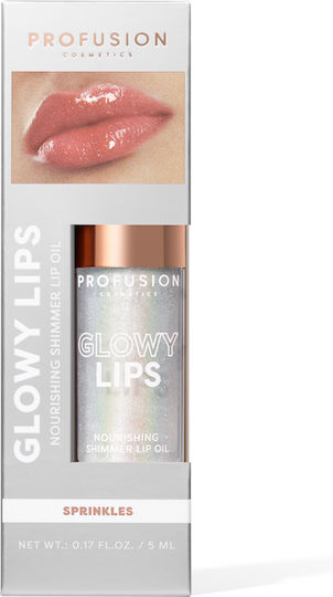 Profusion Glowly Lippen Nährendes Schimmeröl Streusel