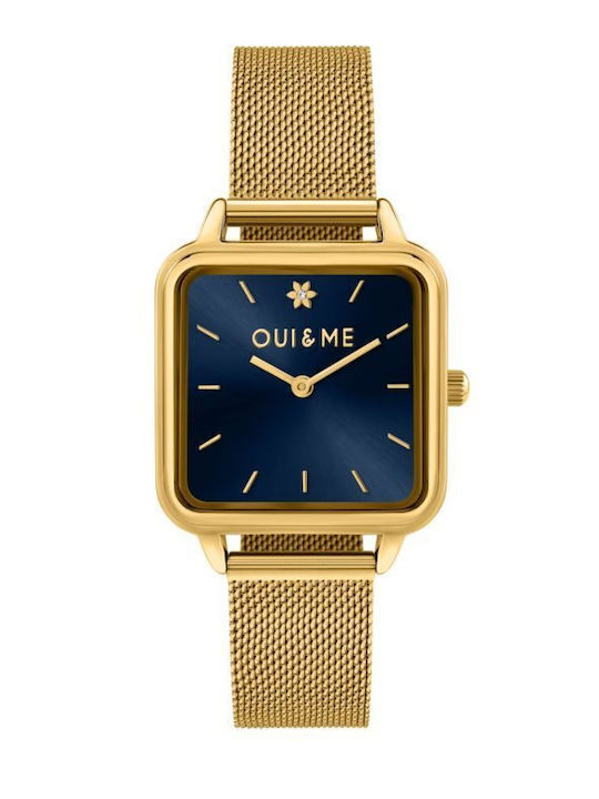 Oui & Me Women's Watch Battery with Gold Metal Bracelet