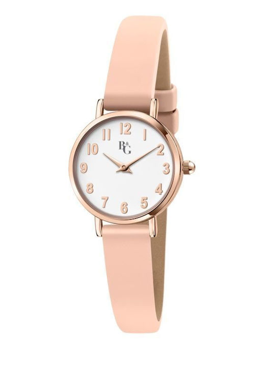 Chronostar Women's Watch 26mm Battery with Pink Leather Strap