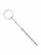 Jt Steel Keychain Secret Morse Code Message Silver Plain Chain