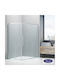 Devon Elli Corner Entry Cabină de Duș cu Ușă Glisantă 110x70x200cm Chrome