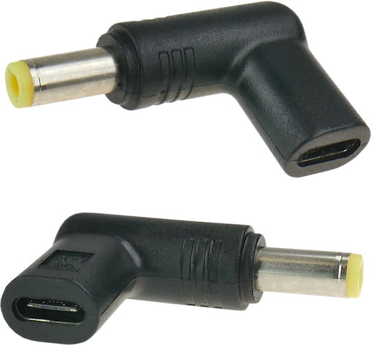 Adaptor USB-C pentru alimentare laptop Jack 5.5x2.5mm
