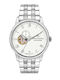 Men's Watch 42mm Battery with Silver Stainless Steel Bracelet
