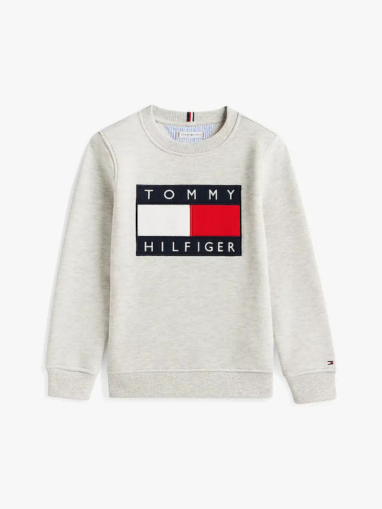 Tommy Hilfiger Παιδικό Φούτερ Off White