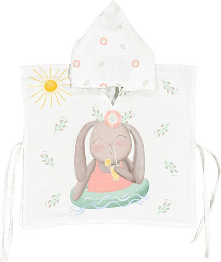 Stewehome Poncho Muslin 100% Bumbac Pentru Copii 3 4 Ani