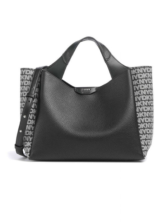 Willa Satchel Leather Women's Handbag Black R61D5G33 BSV