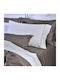 Down Town Home Σετ Σεντόνια King Size 290x280εκ. D.grey (4τμχ)