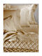 Down Town Home Σετ Σεντόνια King Size 270x245εκ. Καφέ (4τμχ)