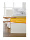 Living Home Σεντόνι Υπέρδιπλο με Λάστιχο 160x200εκ. Mais