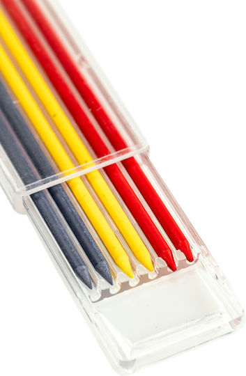 PRO 6 Packages x 6 Multicolour Mechanical Pencil Leads