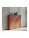 Chest of Drawers Wooden Terracotta 125x35x122cm