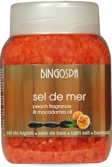 Bingospa Sel De Mer Peach Bath Salt 1350g