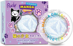 Twinkle Twinkle Manga Collection Highlighter Nuanță Neko-chan's Paws Rude Cosmetics 4 G Twinkle Twinkle Manga Collection Highlighter Nuanță Neko-chan's Paws Rude Cosmetics 4 G