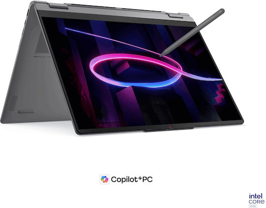 Yoga 7 2-in-1 16IPH11 16" OLED FHD+ Touchscreen (Ultra 7-355/32GB/1TB SSD/W11 Home) Luna Grey (GR Keyboard)